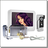 Комплект цветной видеодомофон Eplutus EP-7100 и электромеханический замок Anxing Lock – AX042
