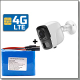 Уличная 4G камера «JMC-F1-4G» с аккумулятором 9800 + переходник